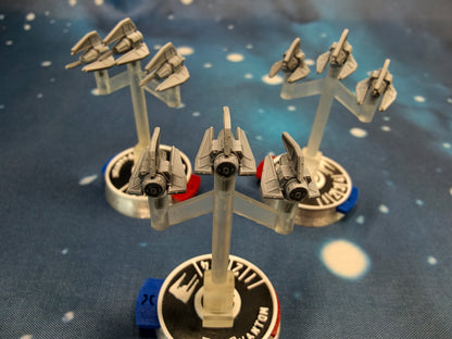 Imperial Tie Phantom Squadron – 9pcs - Compatible with Armada scale games