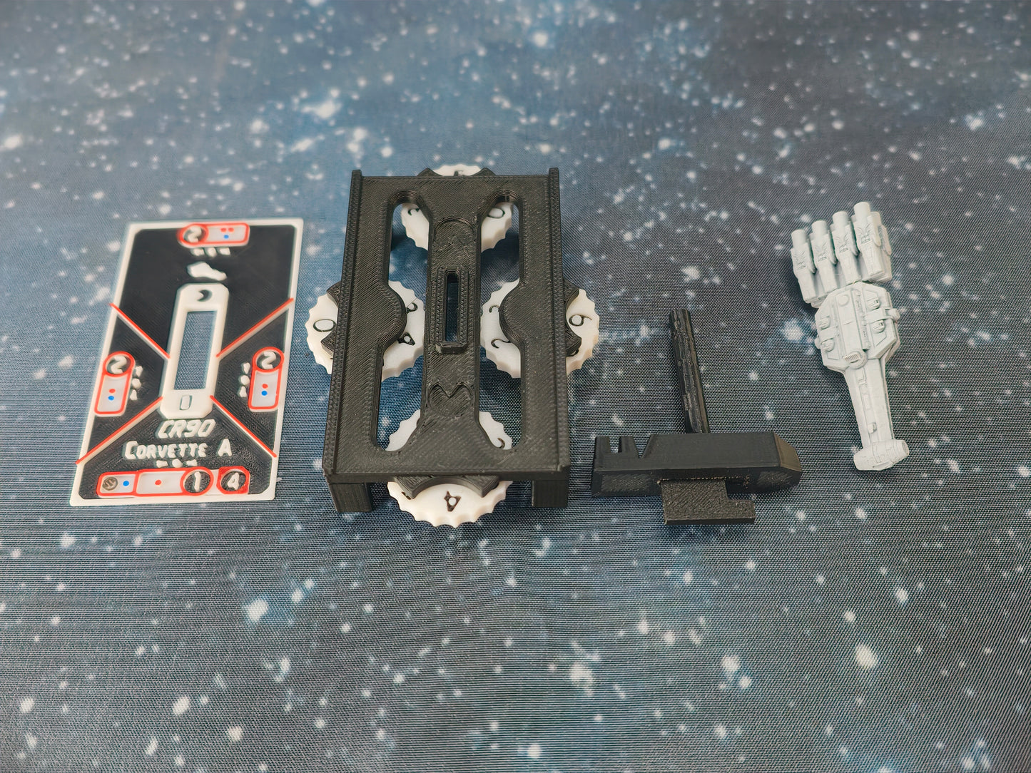 CR-92A Corvette – Length:56mm -  3D printed Armada Nexus/Legacy Upgrade