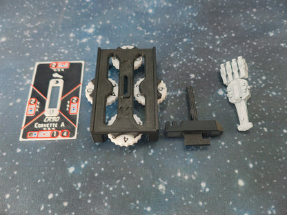 CR-92A Corvette – Length:56mm -  3D printed Armada Nexus/Legacy Upgrade