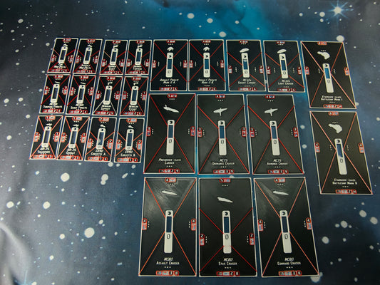 Rebel ship Base tokens – Compatible with Armada Scale games