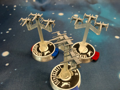 Rebel T65 X-Wing Squadron – 9pcs - Compatible with Armada scale games