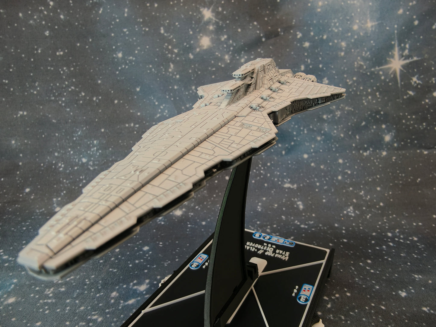 Venator Star Destroyer Pirate refit – Length:166mm- 3D printed Armada Nexus/Legacy Upgrade