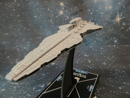 Venator Star Destroyer Pirate refit – Length:166mm- 3D printed Armada Nexus/Legacy Upgrade