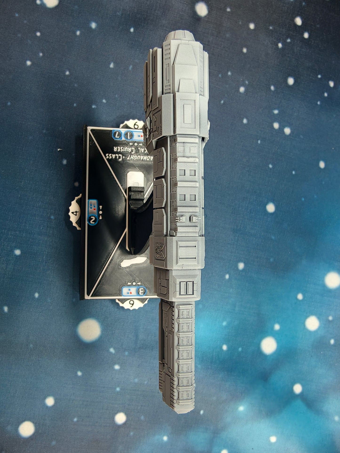 UNSC Artemis-Class Battlecruiser (132mm) – Compatible with Halo Fleet Armada