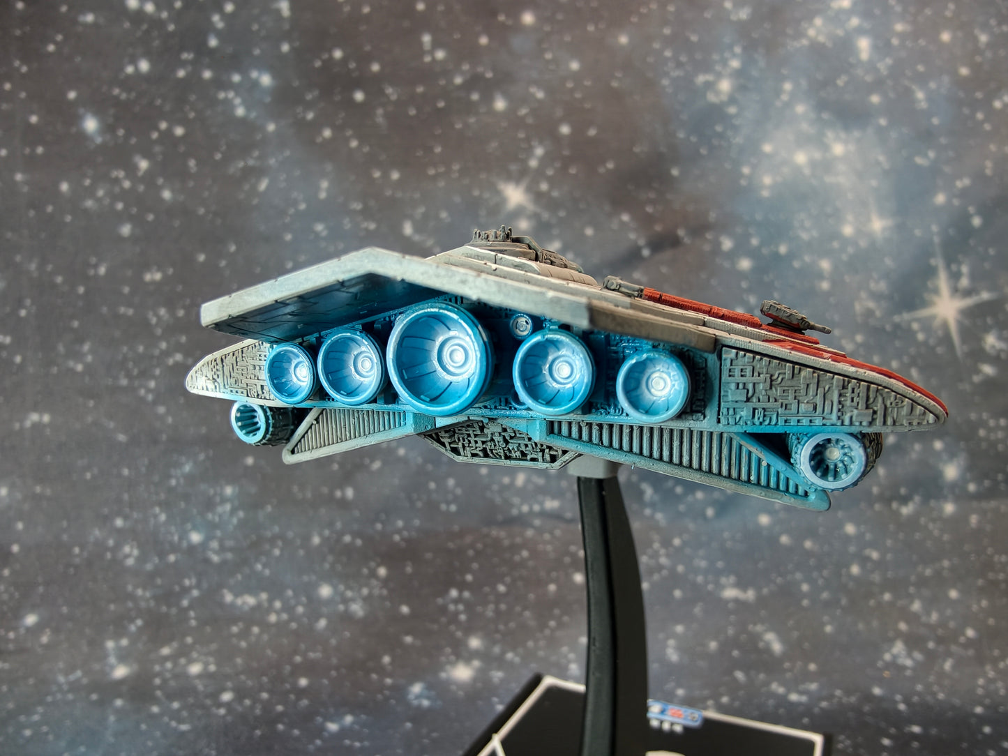 Republic Nebula class Star Destroyer – Length:154mm - 3D printed Armada Nexus/Legacy Upgrade