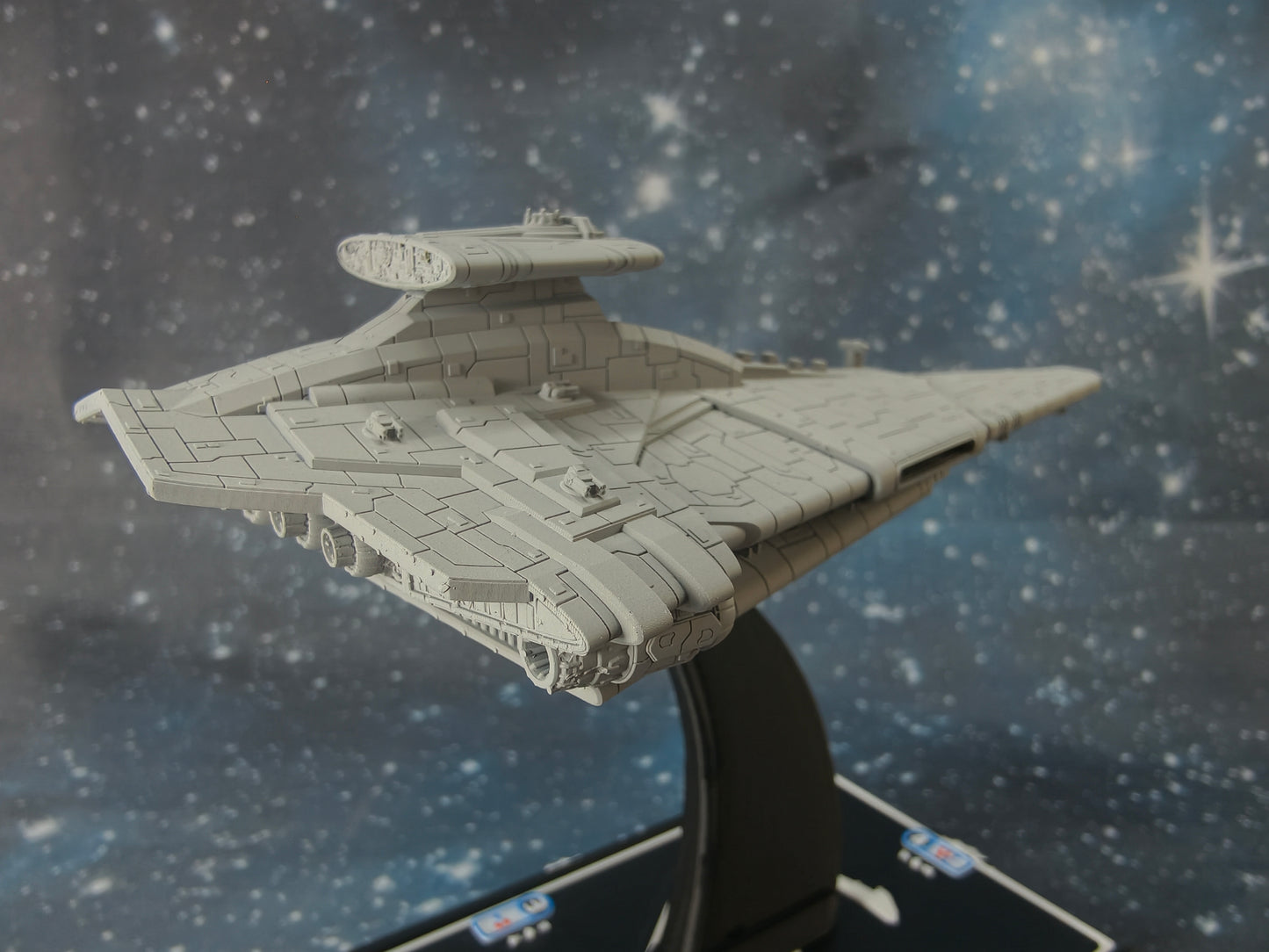 Endurance-class Fleet Carrier – Length:154mm - 3D printed Armada Nexus/Legacy Upgrade