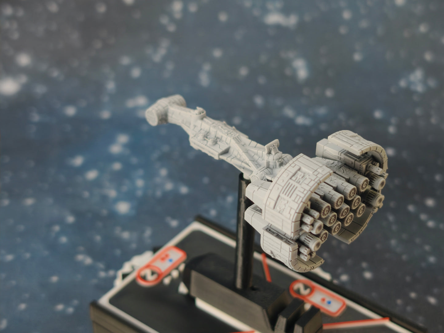 Rebel CR-90 "Sundered Heart" Corvette – Length:58mm - 3D printed Armada Nexus/Legacy Upgrade
