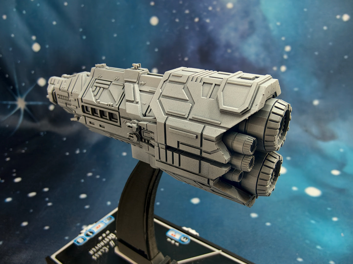UNSC Halcyon-class Cruiser (117mm) – Compatible with Halo Fleet Armada