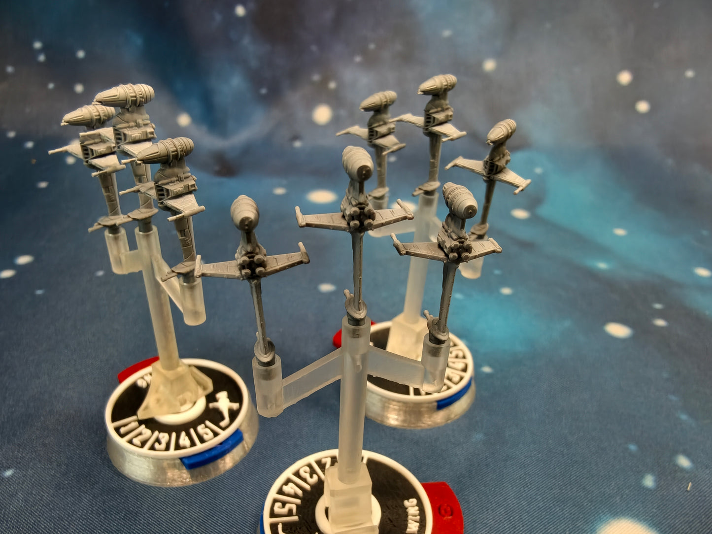 Rebel B-Wing Squadron – 9pcs - Compatible with Armada scale games