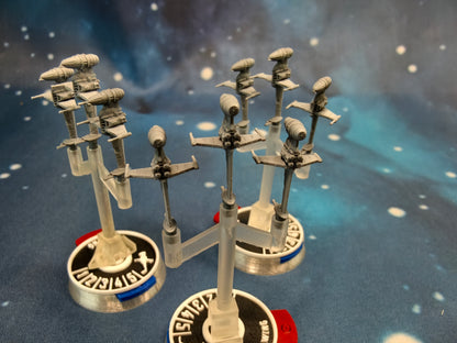 Rebel B-Wing Squadron – 9pcs - Compatible with Armada scale games
