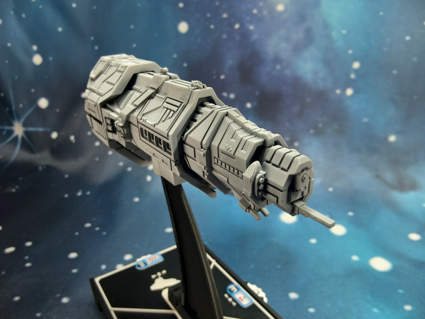 UNSC Halcyon-class Cruiser (117mm) – Compatible with Halo Fleet Armada