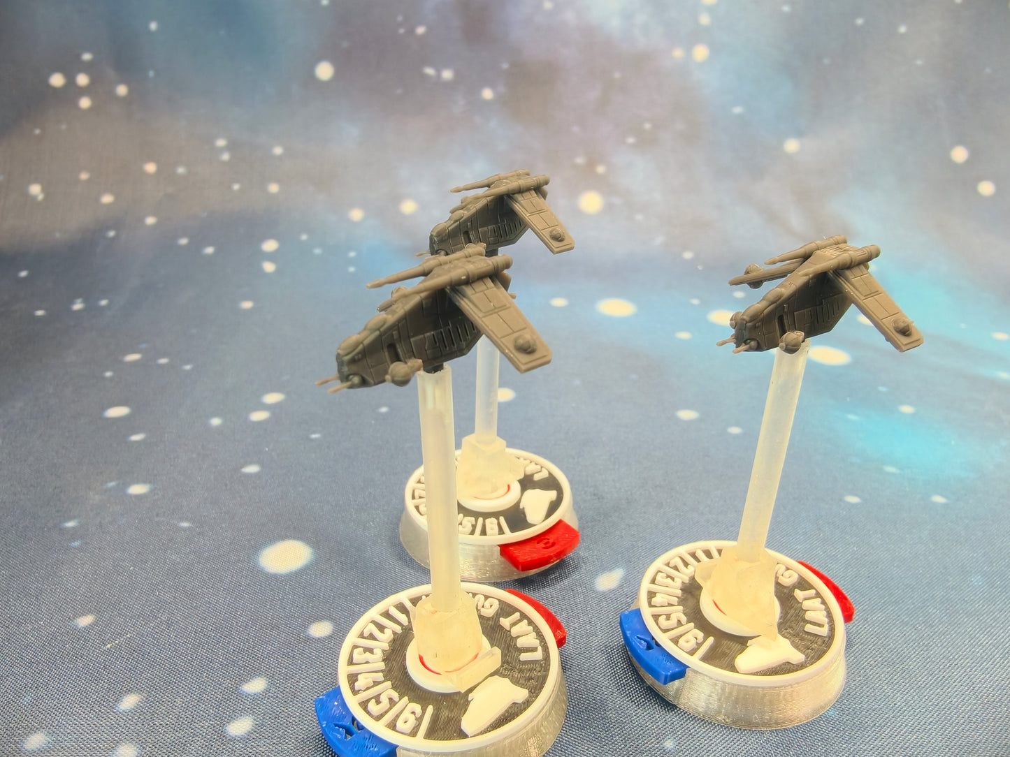 Republic LAAT Starfighter Squadron – 3pcs - 3D printed Armada model