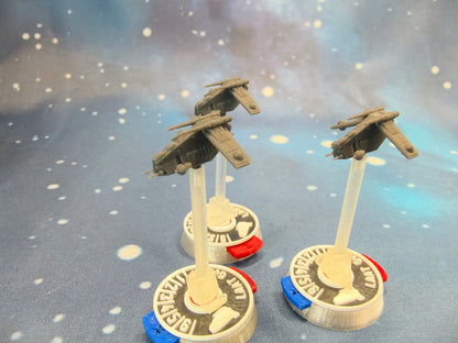 Republic LAAT Starfighter Squadron – 3pcs - 3D printed Armada model