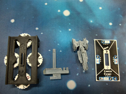 UNSC Paris-Class Frigate (53mm) – Compatible with Halo Fleet Armada