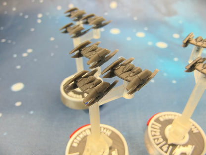 CIS Hyena Bomber Squadron – 9pcs – 3D printed Armada model
