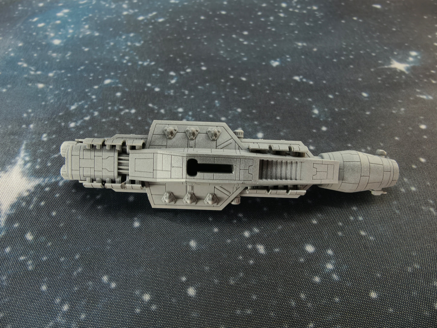 Republic Judical "War" Cruiser – Length:101mm - 3D printed Armada Nexus/Legacy Upgrade