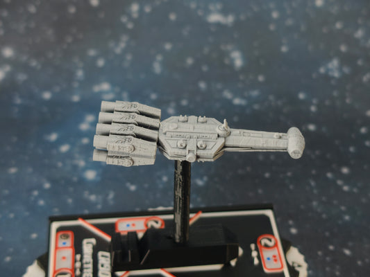 CR-92A Corvette detailed Rebel fleet starship model