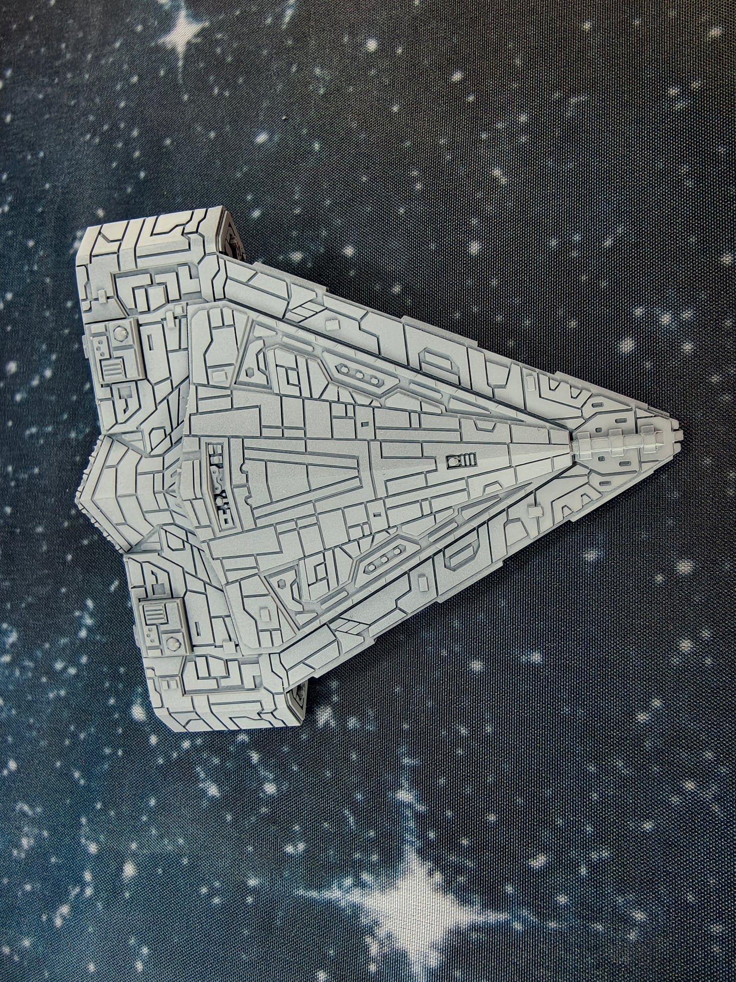 Quasar Fire Frigate – Length:90mm - 3D printed Armada Nexus/Legacy Upgrade