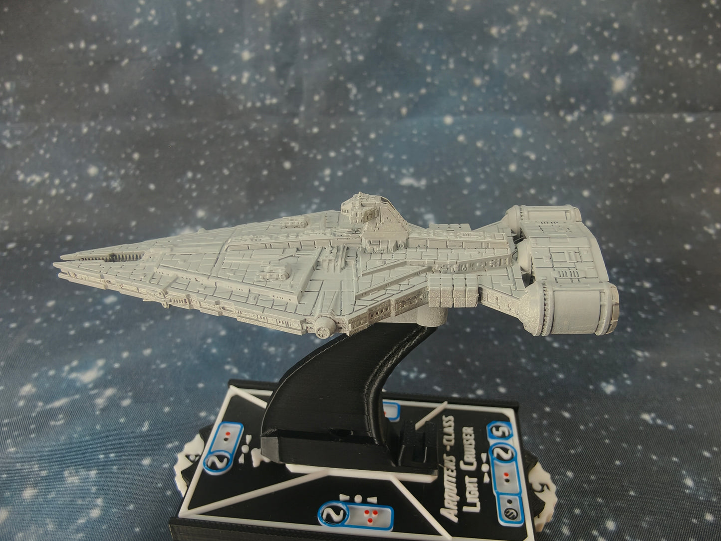 Republic Arquitens Light Carrier – Length:85mm - 3D printed Armada Nexus/Legacy Upgrade