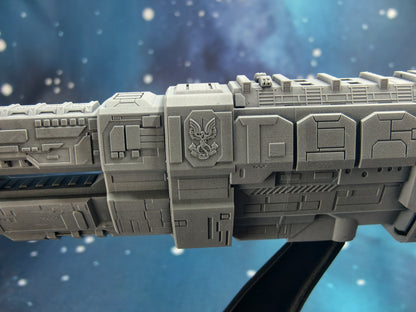 UNSC Artemis-Class Battlecruiser (132mm) – Compatible with Halo Fleet Armada