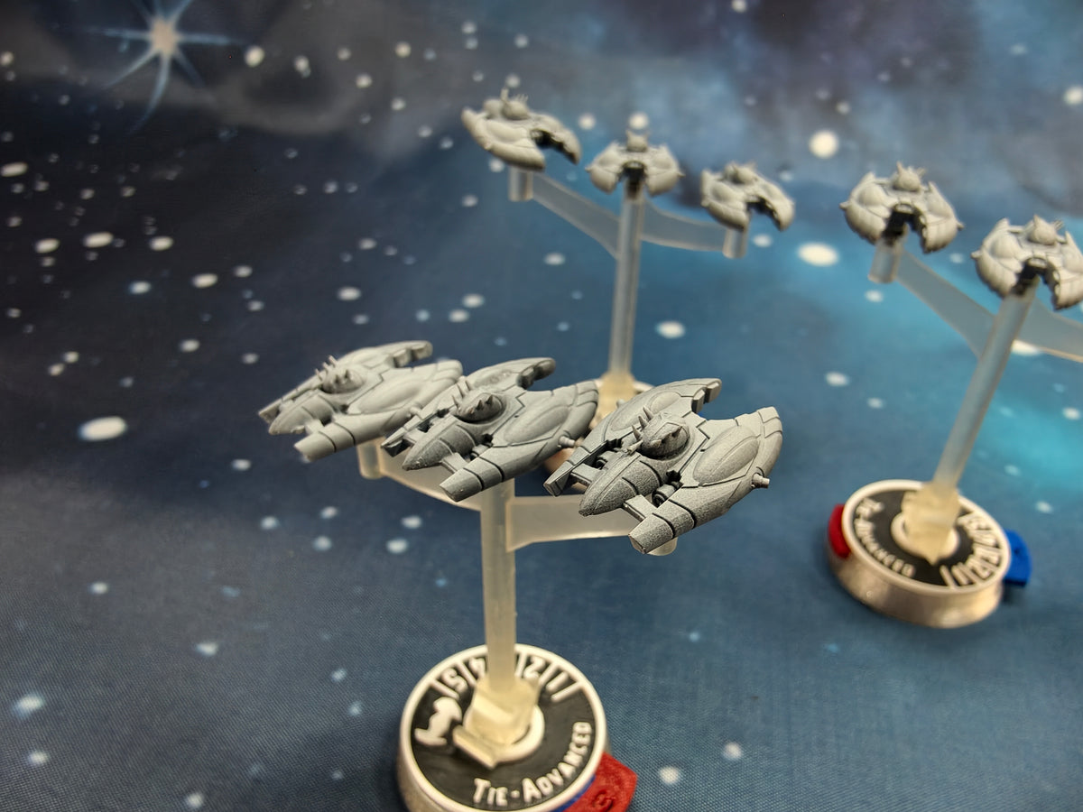 Covenant Vampire class fighter squadron (9pcs) – Compatible with Halo Armada