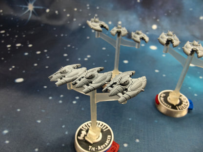 Covenant Vampire class fighter squadron (9pcs) – Compatible with Halo Armada
