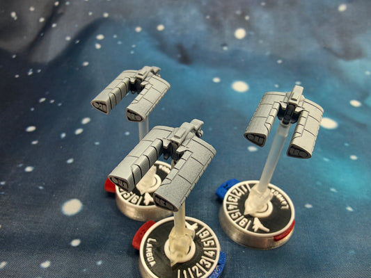 Covenant Spirit-class Troop Dropship (3pcs) – Compatible with Halo Armada