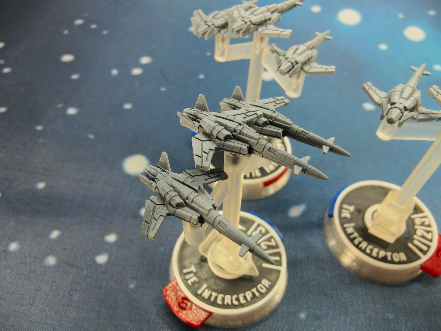UNSC F-29 Nandao Interceptor Squadron (9pcs) – Compatible with Halo Armada