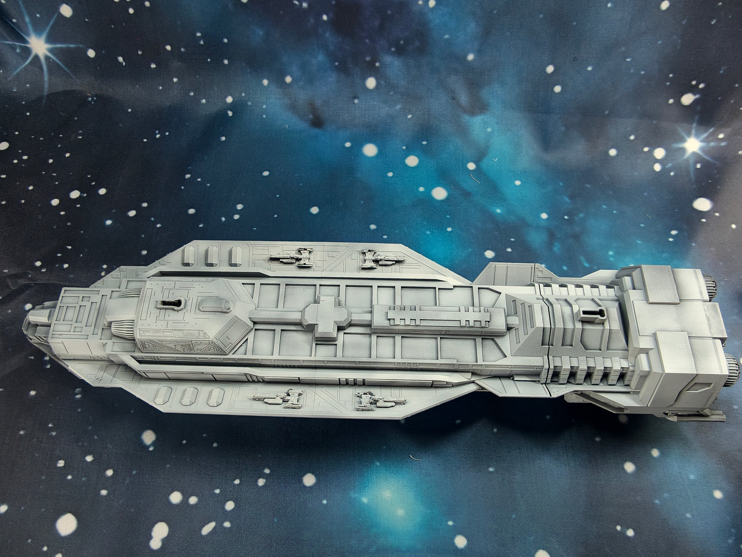 UNSC Punic class Supercarrier (430mm) – Compatible with Halo Fleet Armada