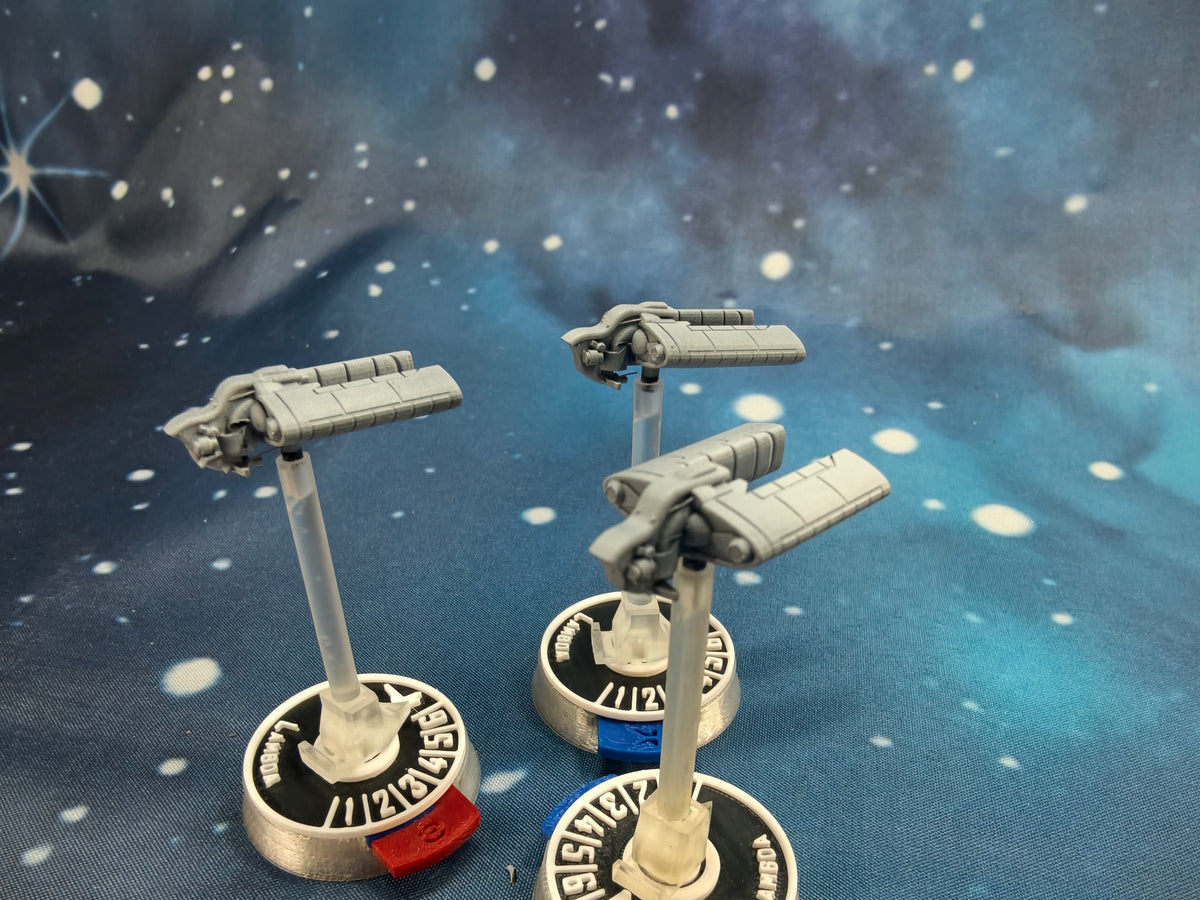 Covenant Spirit-class Troop Dropship (3pcs) – Compatible with Halo Armada