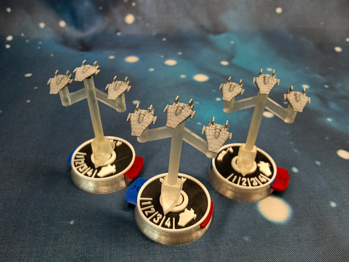 Rebel A-Wing Squadron – 9pcs - Compatible with Armada scale games
