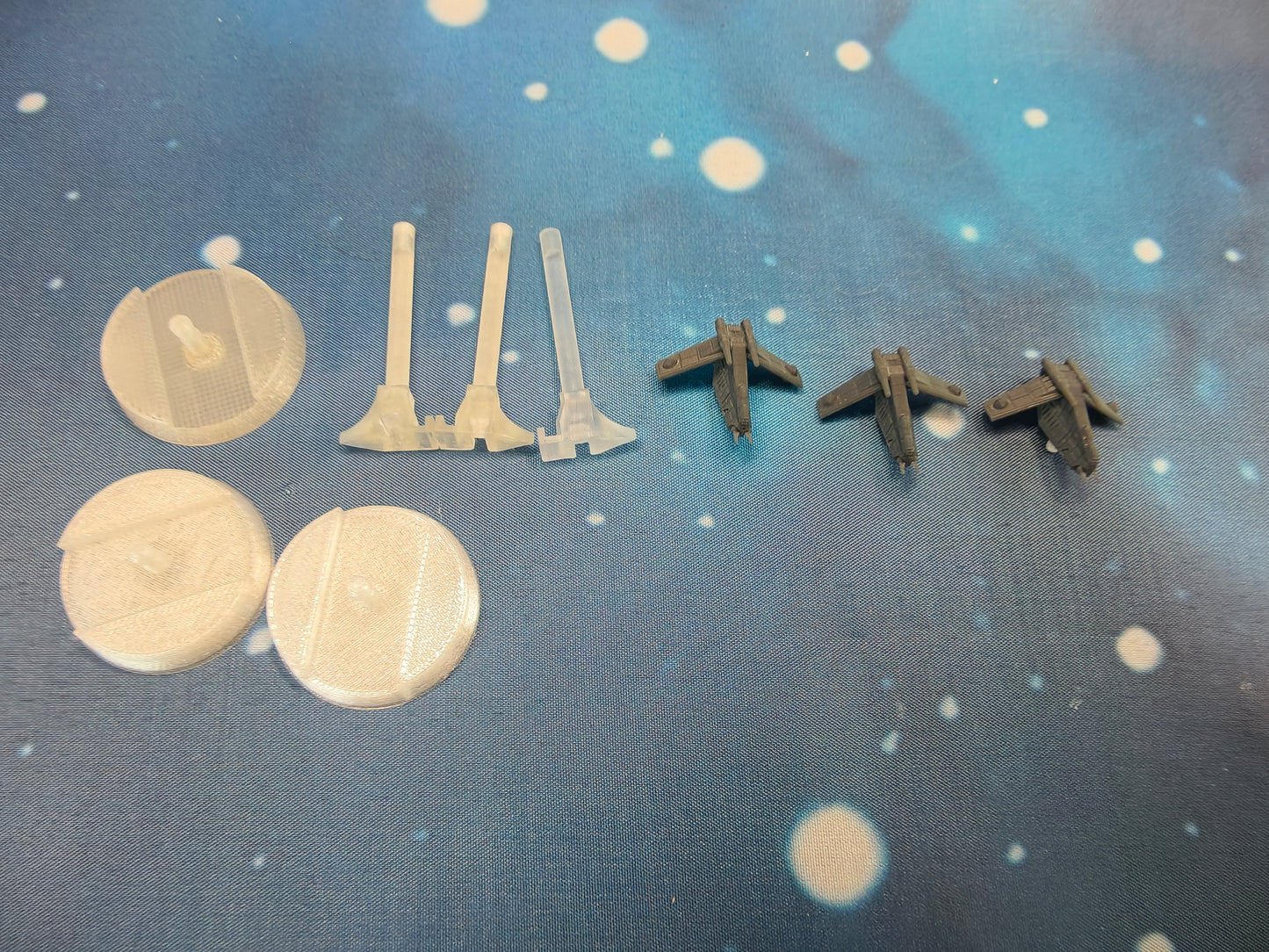 Republic LAAT Starfighter Squadron – 3pcs - 3D printed Armada model