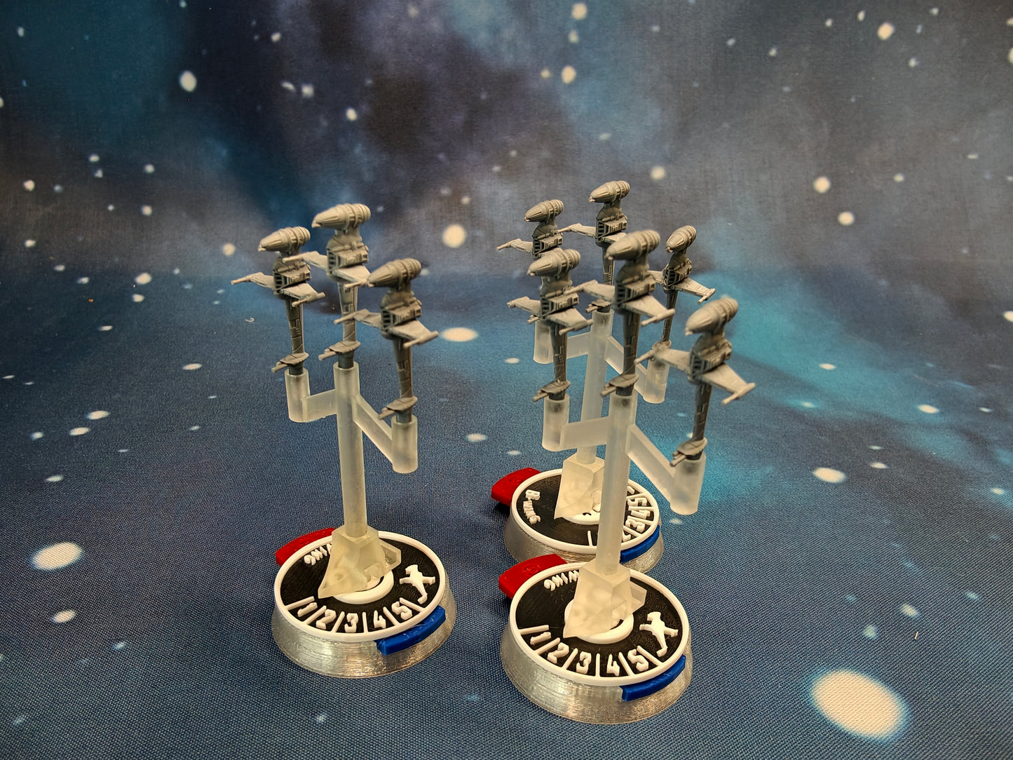 Rebel B-Wing Squadron – 9pcs - Compatible with Armada scale games