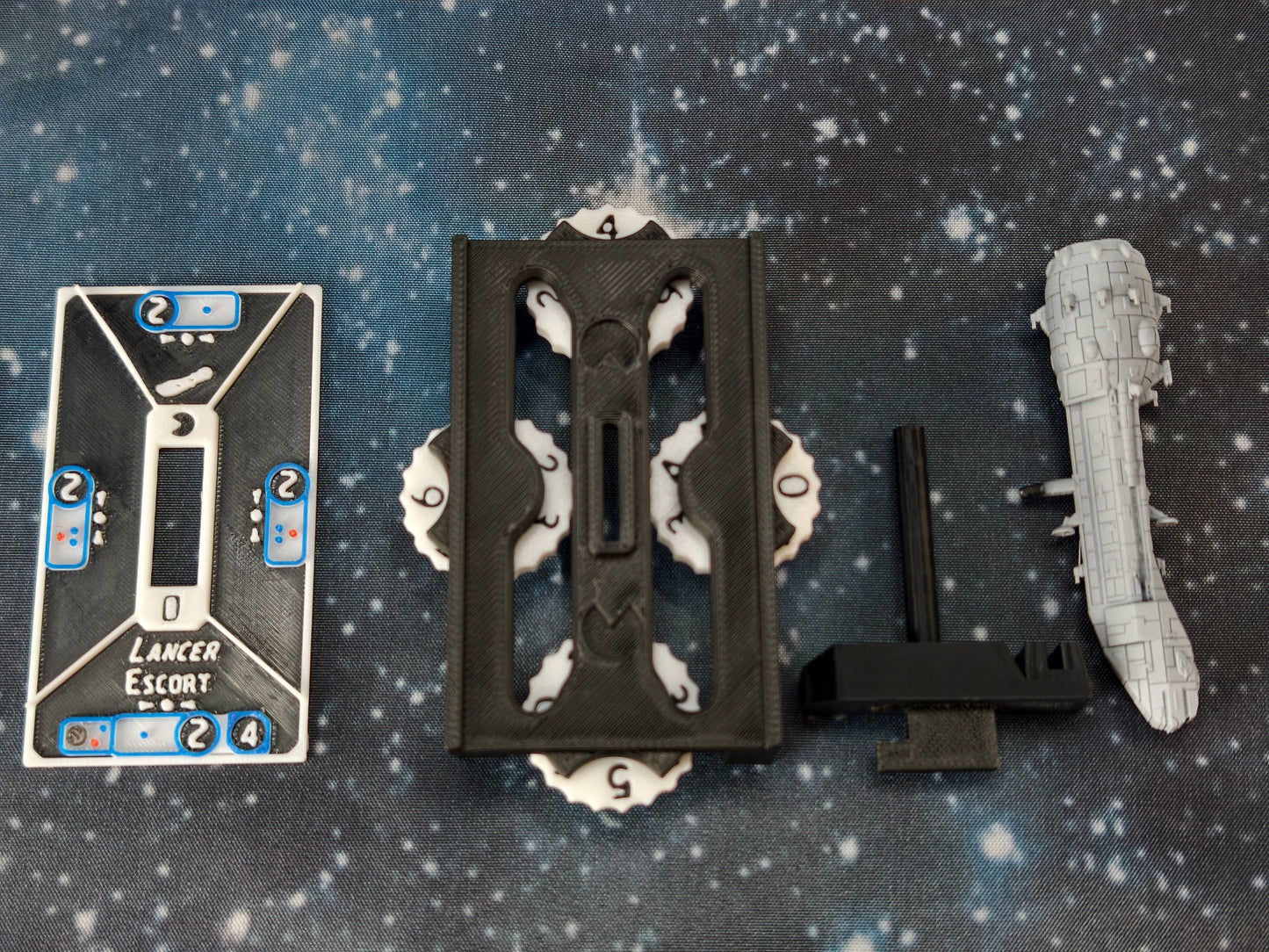 Imperial Lancer Frigate – Length:70mm - 3D printed Armada Nexus/Legacy Upgrade