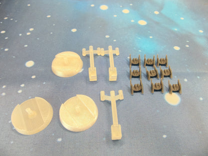 CIS Hyena Bomber Squadron – 9pcs – 3D printed Armada model