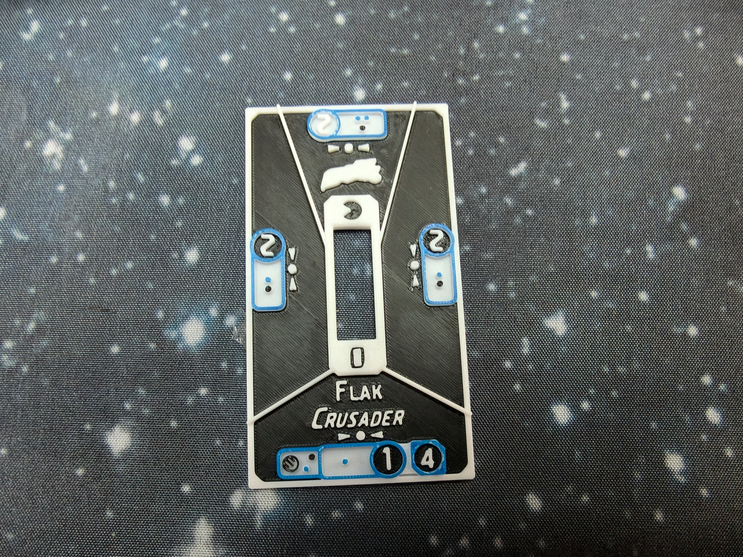 Mandalorian Crusader Corvette – Length:59mm - 3D printed Armada Nexus/Legacy Upgrade
