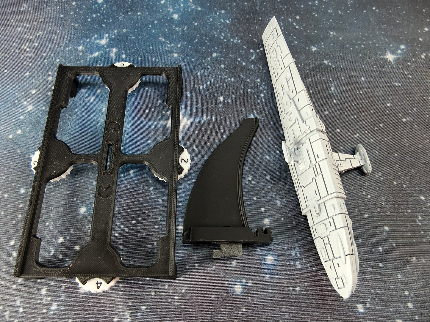 Rebel MC75 Profundity Cruiser – Length:189mm - 3D printed Armada Nexus/Legacy Upgrade