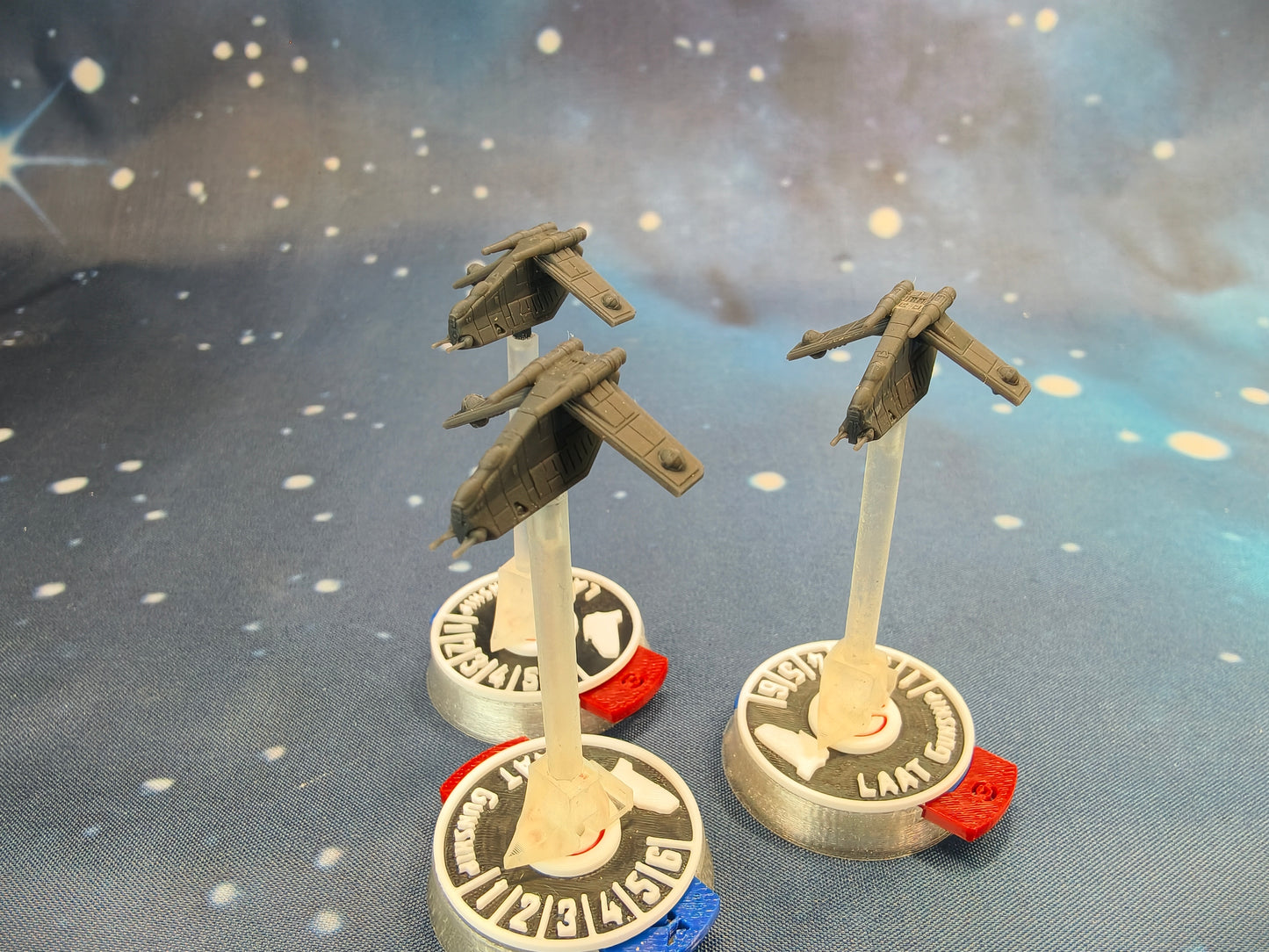 Republic LAAT Starfighter Squadron – 3pcs - 3D printed Armada model