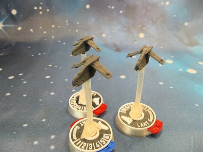Republic LAAT Starfighter Squadron – 3pcs - 3D printed Armada model