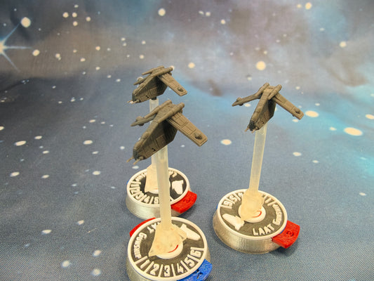 Republic LAAT Starfighter Squadron – 3pcs – 3D printed Armada model
