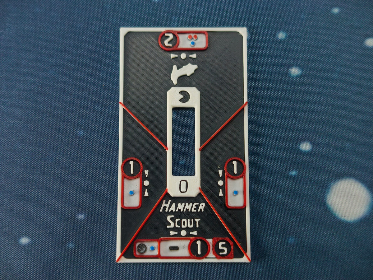 Rebel ship Base tokens – Compatible with Armada Scale games