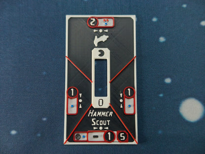 Rebel ship Base tokens – Compatible with Armada Scale games