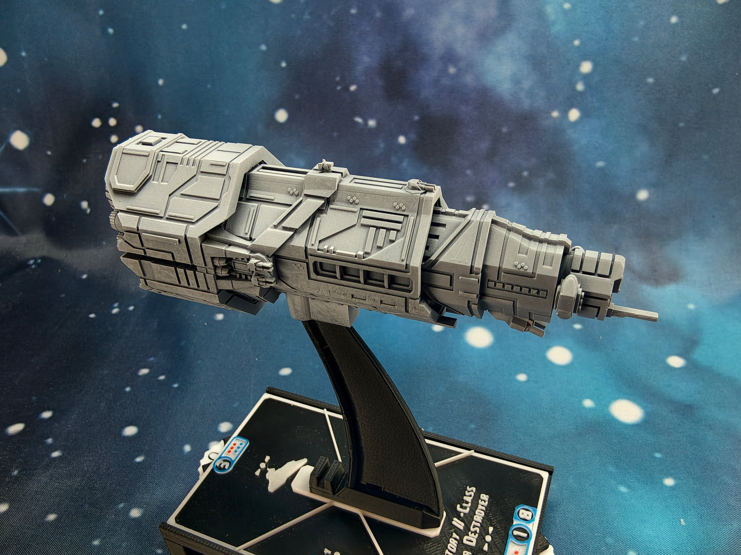 UNSC Halcyon-class Cruiser (117mm) – Compatible with Halo Fleet Armada