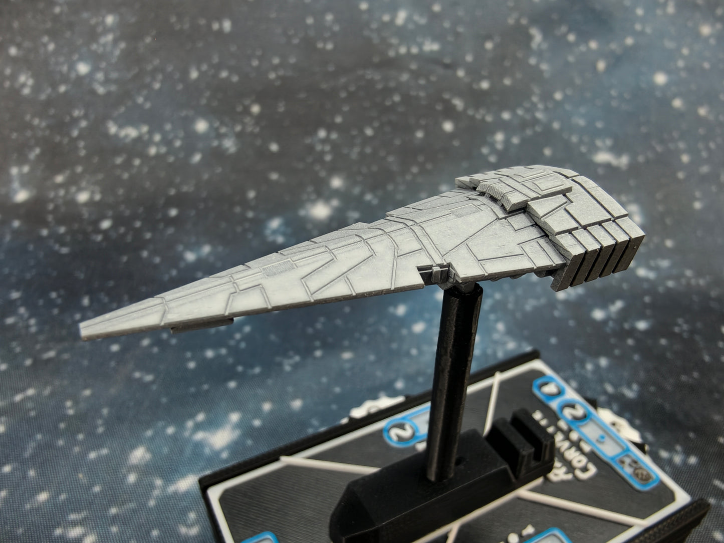 Rebel Raider Corvette – Length:58mm - 3D printed Armada Nexus/Legacy Upgrade