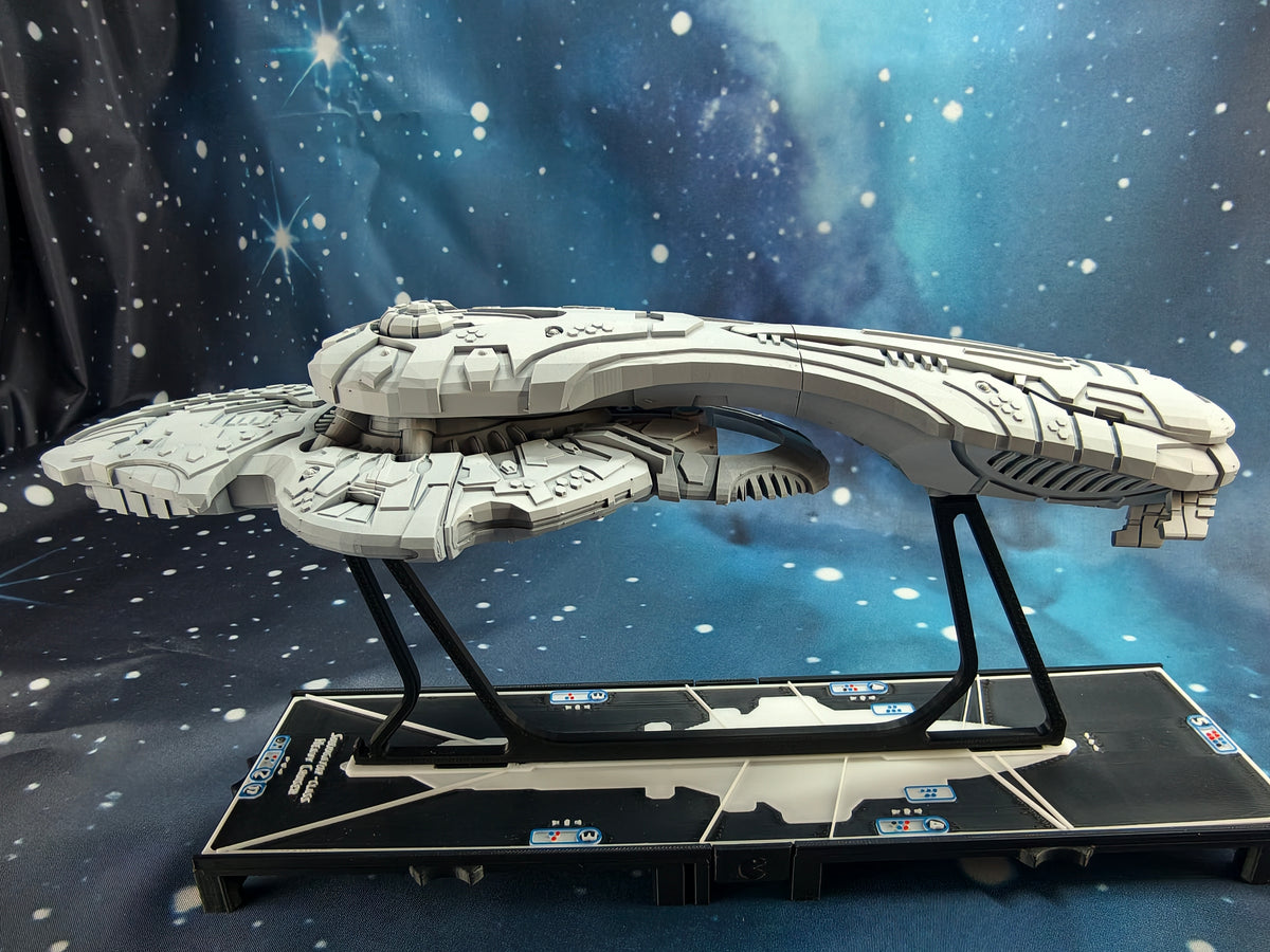 Covenant ORS Varric-pattern heavy cruiser (310mm) – Compatible with Halo Armada