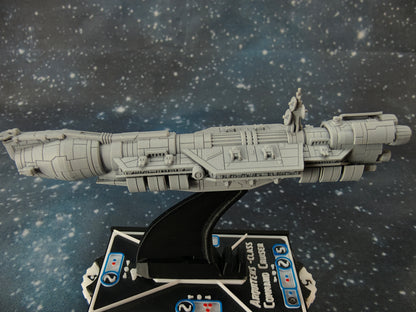 Republic Judical "War" Cruiser – Length:101mm - 3D printed Armada Nexus/Legacy Upgrade