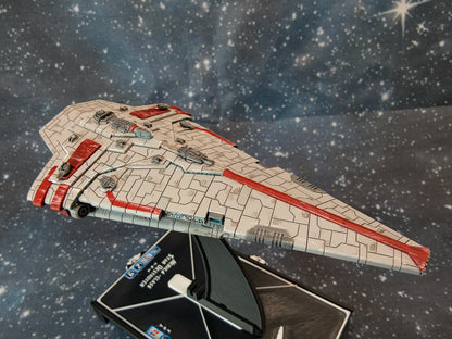 Republic Nebula class Star Destroyer – Length:154mm - 3D printed Armada Nexus/Legacy Upgrade