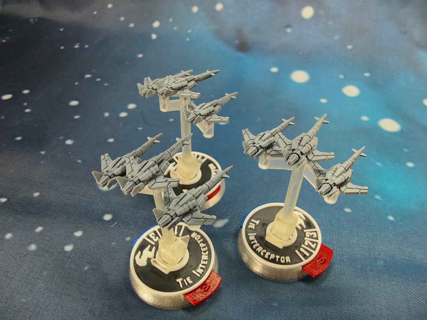 UNSC F-29 Nandao Interceptor Squadron (9pcs) – Compatible with Halo Armada