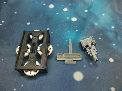 UNSC Stalwart-Class Frigate (50mm) – Compatible with Halo Fleet Armada
