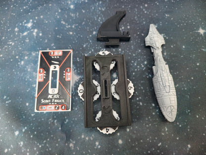 MC30c Frigate – Length:90mm -  3D printed Armada Nexus/Legacy Upgrade